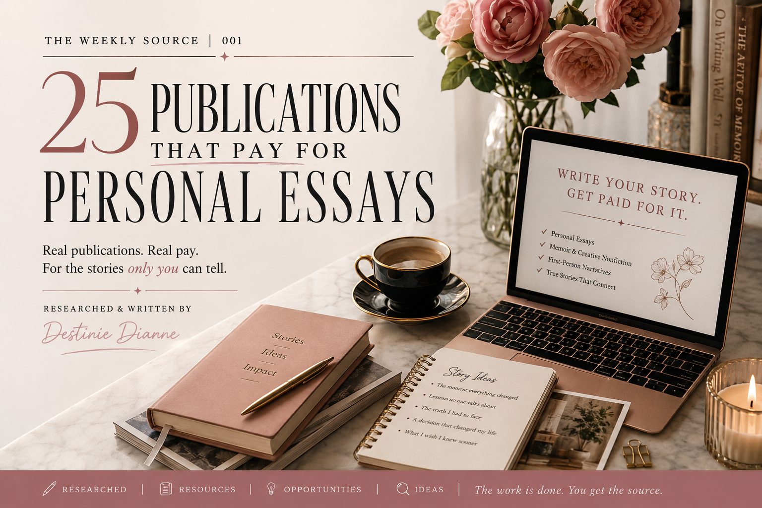 25 Publications That Pay for Personal Essays