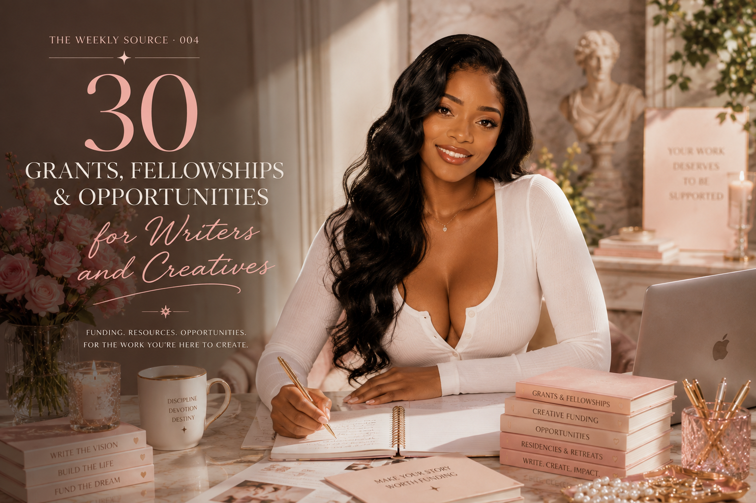 30 Grants, Fellowships & Opportunities for Writers and Creatives
