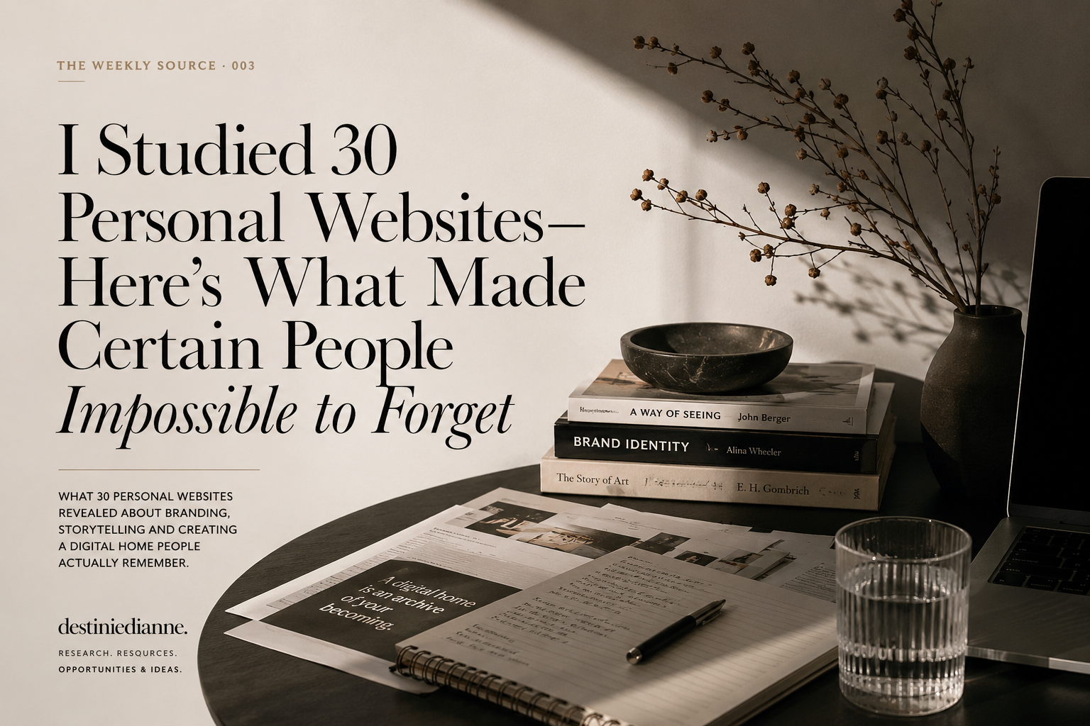 I Studied 30 Personal Websites—Here’s What Made Certain People Impossible to Forget