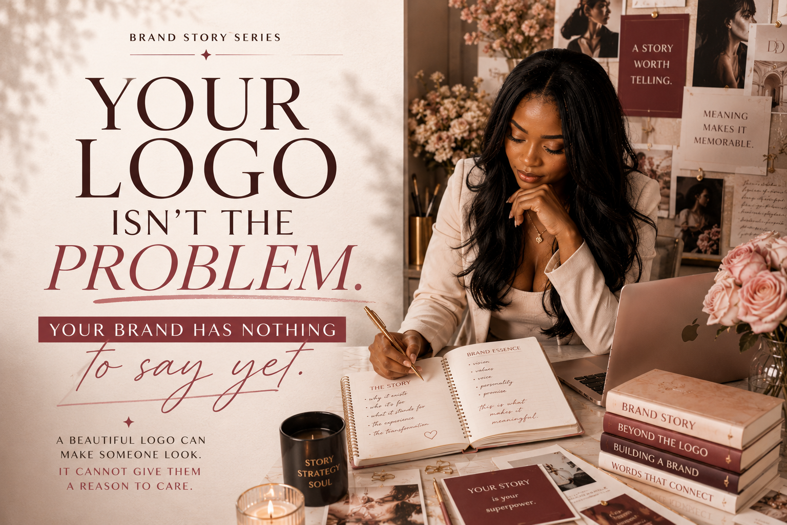 Your Brand Doesn’t Need a Better Logo. It Needs Something to Say